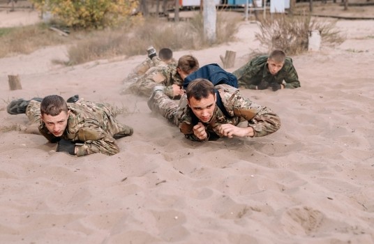 Курские школьники приняли участие в военно-патриотических сборах - «Образование»