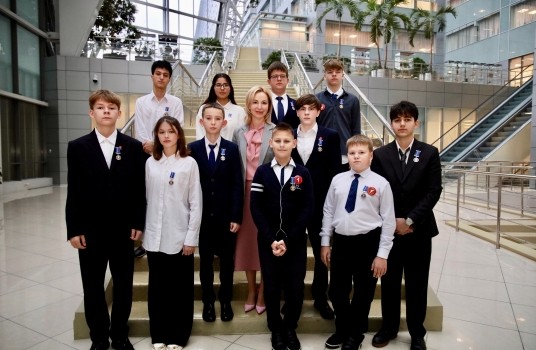 В Подмосковье 11 школьников награждены медалями Совета Федерации «За проявленное мужество» - «Образование»